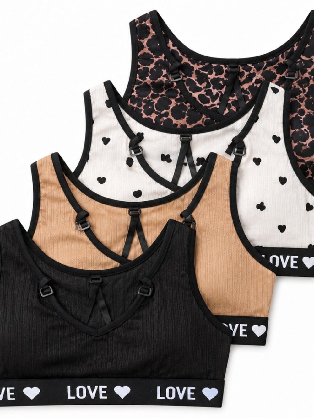 Women’s Nursing Bra Bundle | 4 Piece Breastfeeding Bra Set